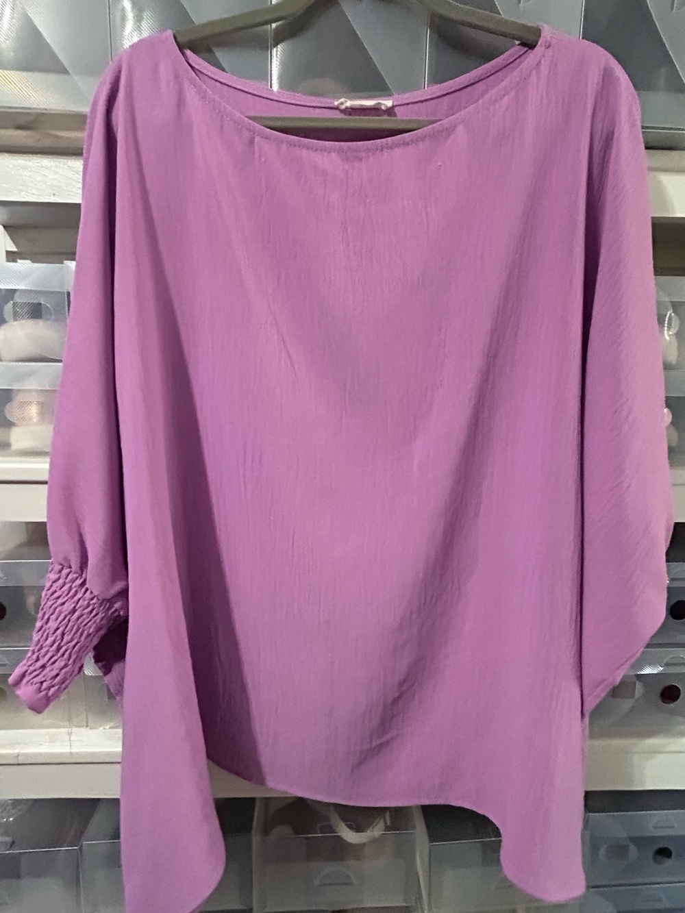 ODDY Lilac Dolman Sleeve Tunic
